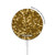 S3388 Gold Glitter Graphic Print Magnetic Wireless Charger Pad with MagSafe 15W for iPhone 16 15 14 13 12