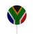 S3464 South Africa Flag Magnetic Wireless Charger Pad with MagSafe 15W for iPhone 16 15 14 13 12