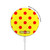 S3526 Red Spot Polka Dot Magnetic Wireless Charger Pad with MagSafe 15W for iPhone 16 15 14 13 12