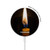 S3530 Buddha Candle Burning Magnetic Wireless Charger Pad with MagSafe 15W for iPhone 16 15 14 13 12