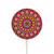 S3694 Hippie Art Pattern Magnetic Wireless Charger Pad with MagSafe 15W for iPhone 16 15 14 13 12