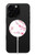 S3707 Pink Cherry Blossom Spring Flower Magnetic Wireless Charger Pad with MagSafe 15W for iPhone 16 15 14 13 12