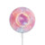 S3709 Pink Galaxy Magnetic Wireless Charger Pad with MagSafe 15W for iPhone 16 15 14 13 12