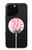 S3711 Pink Pineapple Magnetic Wireless Charger Pad with MagSafe 15W for iPhone 16 15 14 13 12