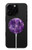 S3713 Purple Quartz Amethyst Graphic Printed Magnetic Wireless Charger Pad with MagSafe 15W for iPhone 16 15 14 13 12