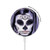 S3821 Sugar Skull Steam Punk Girl Gothic Magnetic Wireless Charger Pad with MagSafe 15W for iPhone 16 15 14 13 12
