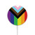 S3846 Pride Flag LGBT Magnetic Wireless Charger Pad with MagSafe 15W for iPhone 16 15 14 13 12