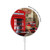 S3856 Vintage London British Magnetic Wireless Charger Pad with MagSafe 15W for iPhone 16 15 14 13 12