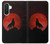 S2955 Wolf Howling Red Moon Case For Samsung Galaxy A26