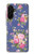 S3265 Vintage Flower Pattern Case For Samsung Galaxy A26