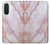 S3482 Soft Pink Marble Graphic Print Case For Samsung Galaxy A26