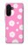 S3500 Pink Floral Pattern Case For Samsung Galaxy A26