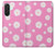 S3500 Pink Floral Pattern Case For Samsung Galaxy A26