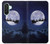 S3508 Xmas Santa Moon Case For Samsung Galaxy A26