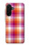 S3941 LGBT Lesbian Pride Flag Plaid Case For Samsung Galaxy A26