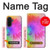 S2488 Tie Dye Color Case For Samsung Galaxy A36