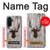 S2505 Reindeer Head Old Wood Texture Graphic Case For Samsung Galaxy A36