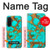 S2688 Aqua Copper Turquoise Gemstone Graphic Case For Samsung Galaxy A36