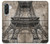 S3416 Eiffel Tower Blueprint Case For Samsung Galaxy A36