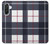 S3452 Plaid Fabric Pattern Case For Samsung Galaxy A36