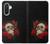 S3753 Dark Gothic Goth Skull Roses Case For Samsung Galaxy A36