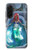 S3912 Cute Little Mermaid Aqua Spa Case For Samsung Galaxy A36
