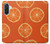 S3946 Seamless Orange Pattern Case For Samsung Galaxy A36