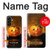 S1083 Pumpkin Spider Candles Halloween Case For Samsung Galaxy A56