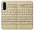 S2504 Vintage Music Sheet Case For Samsung Galaxy A56