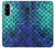 S3047 Green Mermaid Fish Scale Case For Samsung Galaxy A56