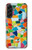 S3391 Abstract Art Mosaic Tiles Graphic Case For Samsung Galaxy A56