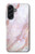 S3482 Soft Pink Marble Graphic Print Case For Samsung Galaxy A56