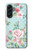 S3494 Vintage Rose Polka Dot Case For Samsung Galaxy A56