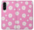 S3500 Pink Floral Pattern Case For Samsung Galaxy A56