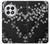 S2544 Japanese Kimono Style Black Flower Pattern Case For OnePlus 13