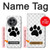 S2355 Paw Foot Print Case For OnePlus 13R