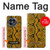 S3365 Yellow Python Skin Graphic Print Case For OnePlus 13R
