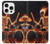 S3985 Fire Skull Drummer Case For iPhone 16 pro S3985 Fire Skull Drummer Case For iPhone 16 pro