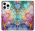 S4001 Multicolored Abstract Lilac Emerald Case For iPhone 16 pro