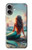 S4006 Oil Painting Mermaid Case For iPhone 16 plus S4006 Oil Painting Mermaid Case For iPhone 16 plus