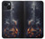 S3972 Burned Acoustic Guitar Graphic Case For iPhone 14