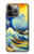 S4005 Oil Color Painting Great Waves Case For iPhone 14 Pro