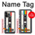 S4023 Vintage Rainbow Compact Cassette Case For iPhone 14 Pro