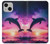 S3980 Dolphin Sunset Milky Way Case For iPhone 13 mini S3980 Dolphin Sunset Milky Way Case For iPhone 13 mini