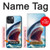 S4004 Oil Color Painting Giant Shark Case For iPhone 13 mini