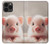 S3979 Cute Baby Pig Case For iPhone 13 Pro Max
