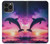 S3980 Dolphin Sunset Milky Way Case For iPhone 13 Pro Max S3980 Dolphin Sunset Milky Way Case For iPhone 13 Pro Max