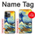 S4005 Oil Color Painting Great Waves Case For iPhone 13 Pro Max