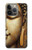 S4022 Vintage Buddha Face Golden Style Case For iPhone 13 Pro Max