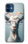 S3991 Goat Glasses Case For iPhone 12 mini
